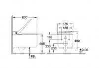 MEDIDAS GROHE 39354SH0 SENSIA ARENA